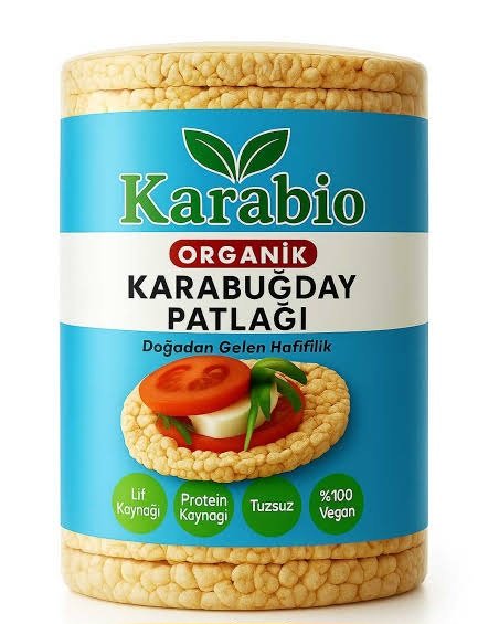 Karabio Organik Karabuğday Patlağı 90gr