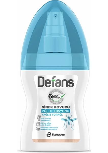 Defans Sinek Kovucu Vücut Losyonu 100ml