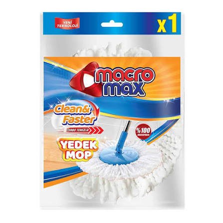 Macro Max Mikrofiber Yedek Mop