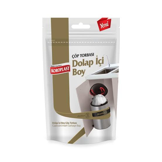 Koroplast Dolap İçi Boy Çöp Torbası 10 Adet