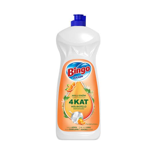 Bingo Mandalina Kokulu Sıvı Bulaşık Deterjanı 1500ml