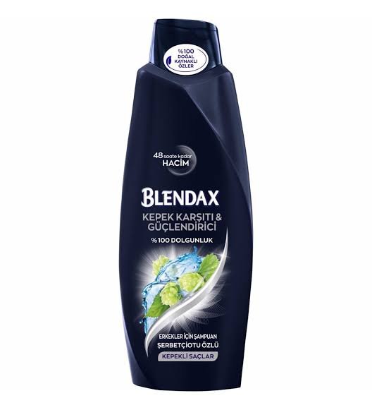 Blendax Men Kepek Karşıtı&Güçlendirici Şerbetçiotu Özü Şampuan 500ml