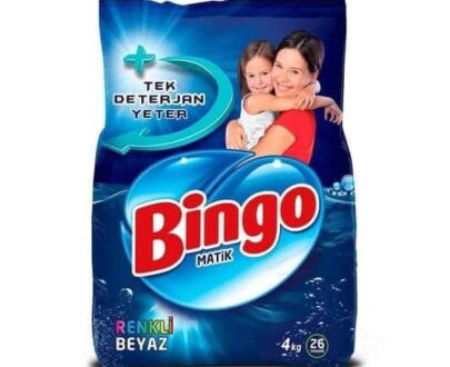 Bingo Toz Çamaşır Deterjanı Renkli Beyaz 4 kg