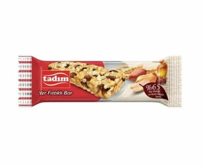 Tadımca Yer Fıstıklı Müsli Bar 30 gr