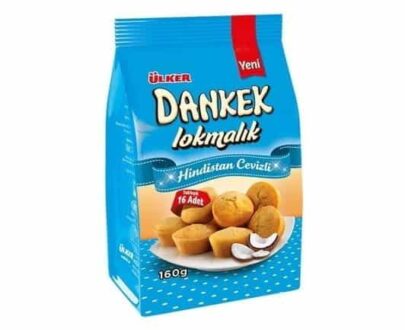 Ülker Dankek Lokmalık Hindistan Cevizli 160 gr