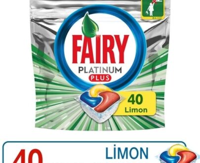 Fairy Platinum Plus 40 Yıkama Bulaşık Makinesi Deterjanı Kapsülü