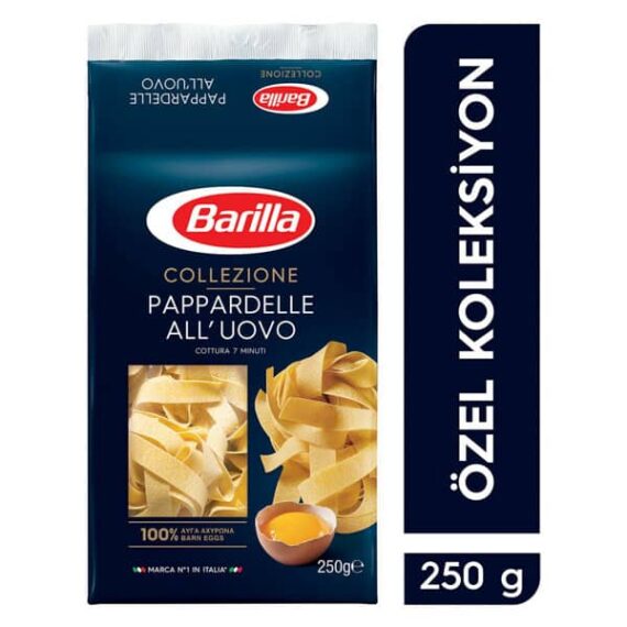 Barilla Pappardelle yumurtalı makarna 250 gr