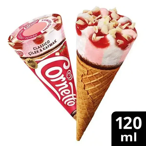 CORNETTO CLASSICO CILEK KAYMAK 120ML