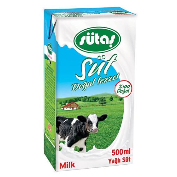 Sütaş Tam Yağlı Süt 500 ml