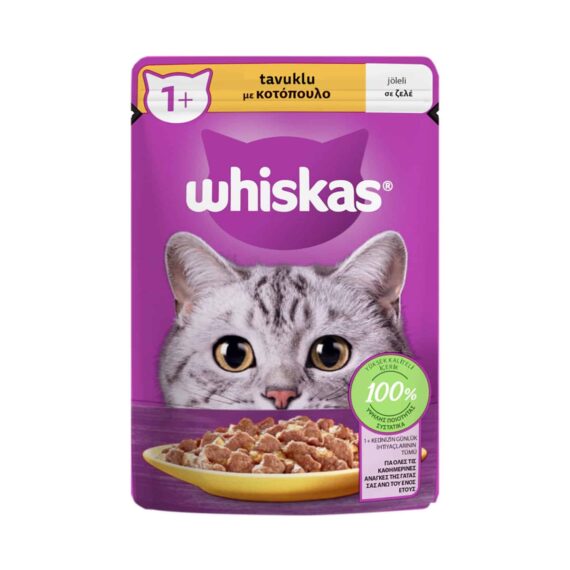 Whiskas Tavuklu Kedi Maması 85 g