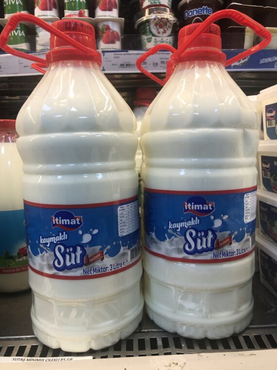 İtimat çiğ süt 3 lt Kopyası