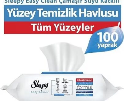 sleepy easy clean çamaşır suyu katkılı